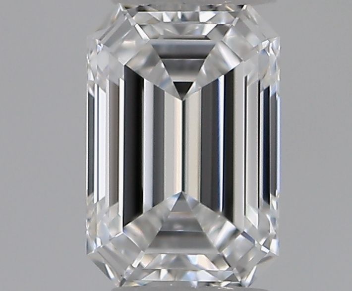 Diamante Naturale Taglio Smeraldo 0.3ct VG/EX E VVS2 - GIA - 4.82x3.21x2.11mm
