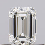 Diamante Naturale Taglio Smeraldo 0.3ct VG/VG J VVS1 - GIA - 4.42x3.14x2.16mm
