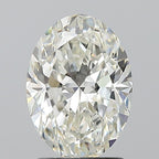Diamante Naturale Taglio Ovale 1.7ct VG/VG J VS1 - GIA - 9.38x6.72x4.19mm