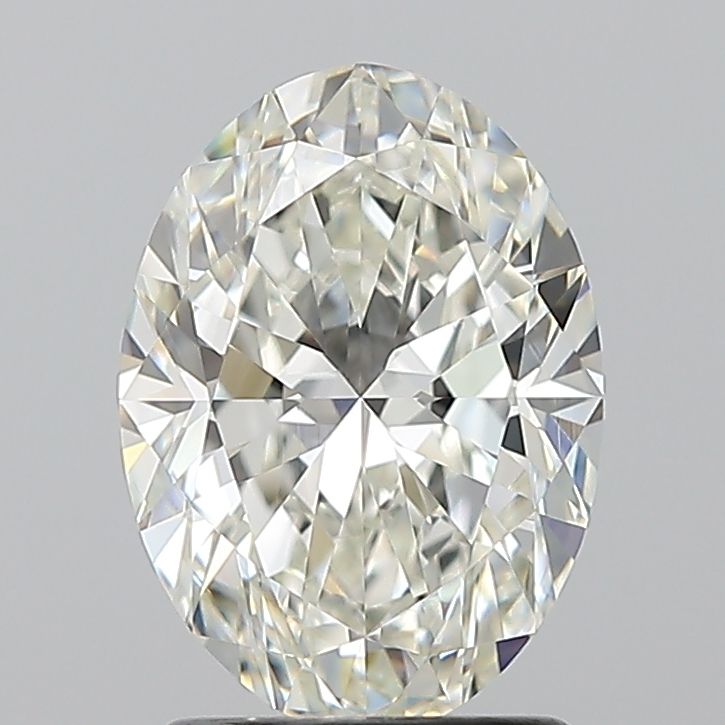 Diamante Naturale Taglio Ovale 1.7ct VG/VG J VS1 - GIA - 9.38x6.72x4.19mm
