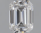 Diamante Naturale Taglio Smeraldo 0.5ct VG/EX D VVS1 - GIA - 5.0x3.79x2.61mm
