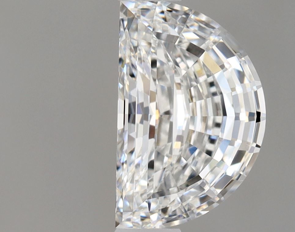 Diamante Naturale Taglio Mezzaluna 0.73ct EX/EX F VVS1 - GIA - 6.88x4.45x2.87mm