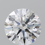 Diamante Naturale Taglio Brillante 1.11ct 3EX F VVS1 - GIA - 6.65x6.62x4.11mm