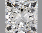Diamante Naturale Taglio Princess 1.5ct VG/EX F VS2 - GIA - 6.04x6.02x4.53mm