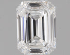 Diamante Naturale Taglio Smeraldo 0.8ct VG/EX D VVS1 - GIA - 6.16x4.43x2.91mm