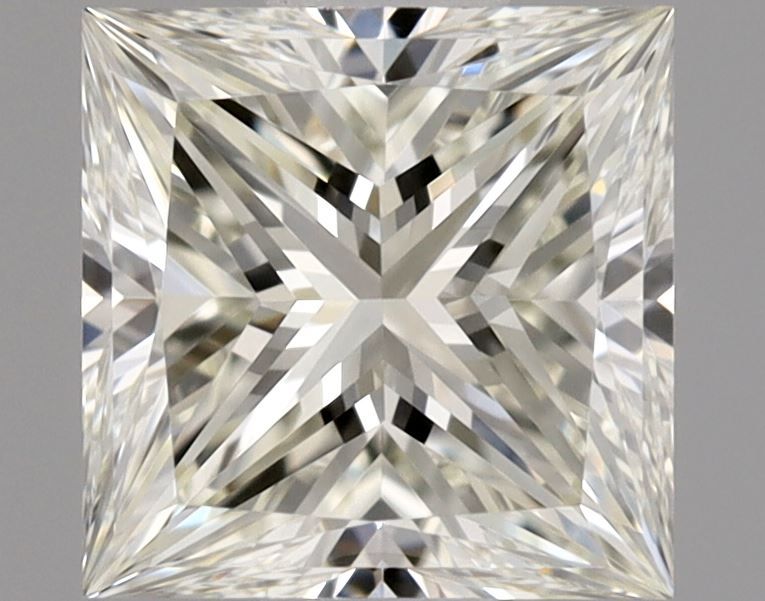 Diamante Naturale Taglio Princess 0.6ct VG/EX J VVS1 - GIA - 4.78x4.77x3.39mm