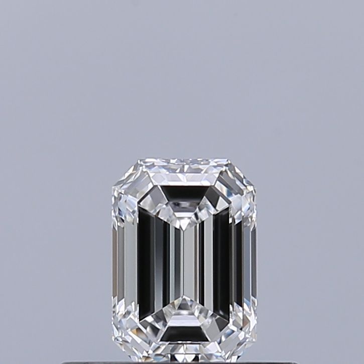 Diamante Naturale Taglio Smeraldo 0.37ct EX/EX D VVS2 - GIA - 5.0x3.44x2.32mm