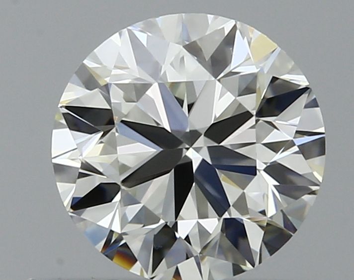 Diamante Naturale Taglio Brillante 0.5ct VG/VG/EX I VVS2 - GIA - 5.0x4.92x3.16mm