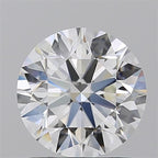 Diamante Naturale Taglio Brillante 1.45ct 3EX I VVS1 - GIA - 7.19x7.14x4.5mm