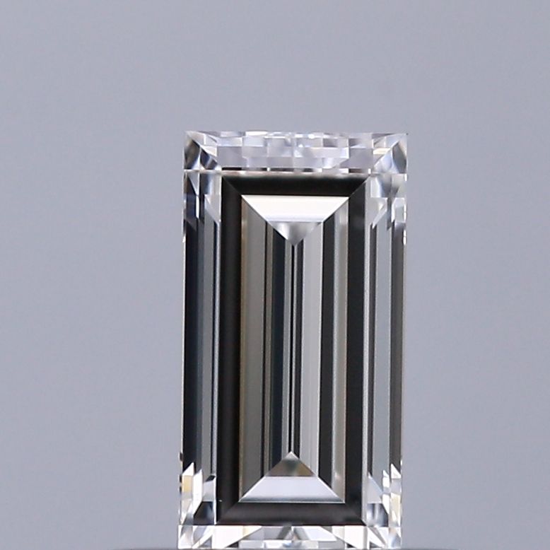 Diamante Naturale Taglio Baguette 0.4ct EX/EX D VVS2 - GIA - 5.95x3.08x2.12mm