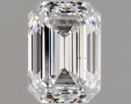 Diamante Naturale Taglio Smeraldo 1.01ct EX/VG E VS2 - GIA - 6.54x4.73x3.3mm