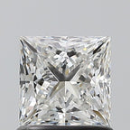 Diamante Naturale Taglio Princess 1ct G/EX G VVS2 - GIA - 5.45x5.43x3.82mm