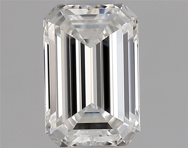 Diamante Naturale Taglio Smeraldo 0.56ct EX/EX G FL - GIA - 5.91x3.92x2.52mm