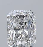 Diamante Naturale Taglio Radiant 0.31ct VG/EX F FL - GIA - 4.63x3.37x2.32mm