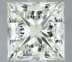 Diamante Naturale Taglio Princess 1.52ct EX/EX J VS1 - IGI - 6.2x6.12x4.52mm