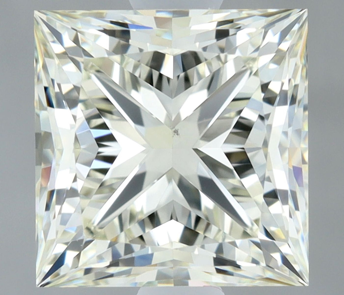 Diamante Naturale Taglio Princess 1.52ct EX/EX J VS1 - IGI - 6.2x6.12x4.52mm