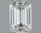 Diamante Naturale Taglio Smeraldo 0.3ct VG/EX E VS1 - GIA - 4.54x3.13x2.14mm