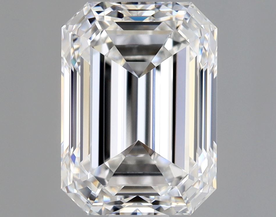 Diamante Naturale Taglio Smeraldo 1.2ct VG/EX E VVS1 - GIA - 6.94x5.04x3.47mm