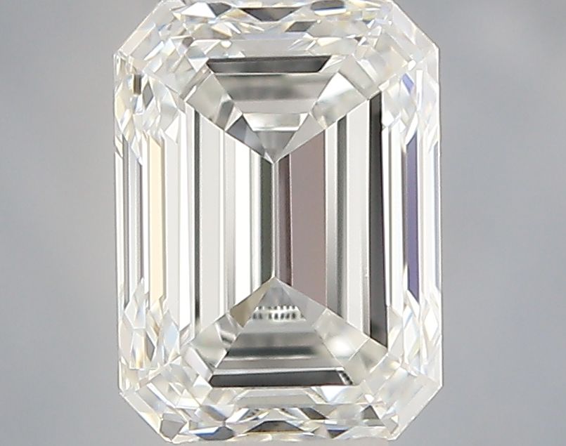 Diamante Naturale Taglio Smeraldo 0.74ct VG/EX E VS1 - IGI - 5.78x4.22x2.94mm