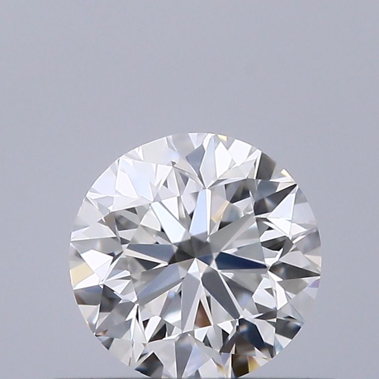 Diamante Naturale Taglio Brillante 0.5ct VG/EX/EX F VS2 - GIA - 4.95x4.97x3.18mm