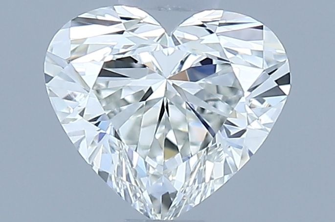 Diamante Naturale Taglio Cuore 0.51ct EX/EX G IF - IGI - 4.96x5.61x3.2mm