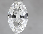 Diamante Naturale Taglio Marquise 0.49ct G/VG H VS1 - IGI - 7.75x4.43x2.5mm
