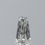 Diamante Naturale Taglio Scudo 0.5ct VG/EX G VVS1 - GIA - 7.17x3.88x2.32mm