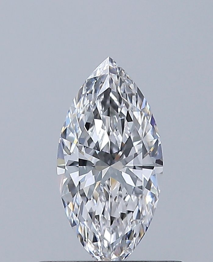 Diamante Naturale Taglio Marquise 0.5ct VG/EX D IF - GIA - 8.39x4.07x2.54mm