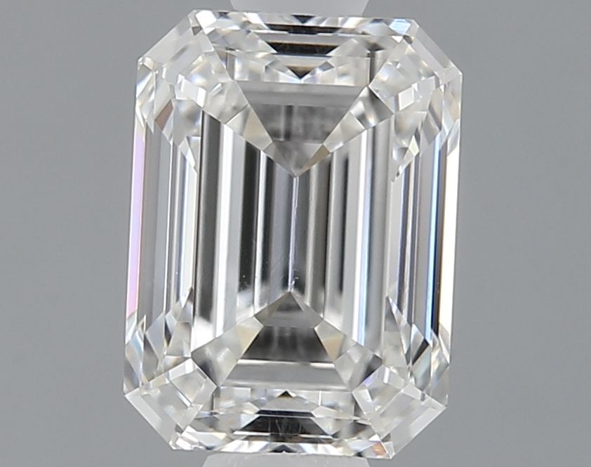 Diamante Naturale Taglio Smeraldo 1ct VG/VG H VS2 - GIA - 6.34x4.68x3.32mm