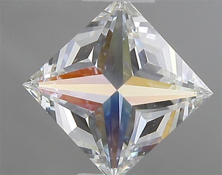Diamante Naturale Taglio Princess 0.81ct EX/EX H VVS2 - IGI - 4.89x4.89x3.68mm