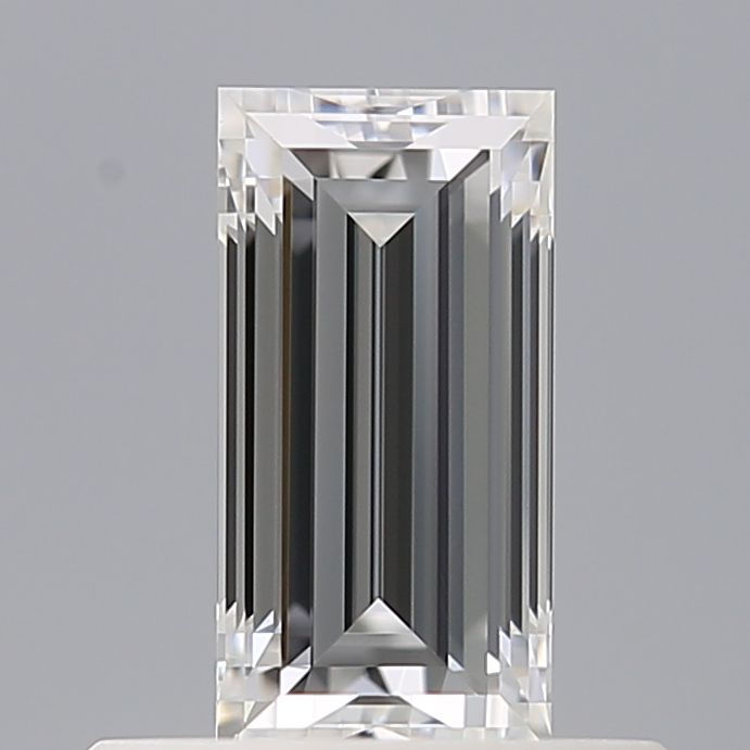 Diamante Naturale Taglio Baguette 0.5ct EX/EX E VVS2 - GIA - 6.4x3.24x2.39mm