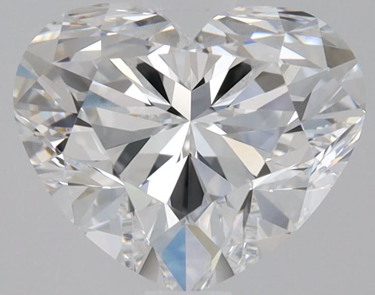 Diamante Naturale Taglio Cuore 1.2ct VG/EX D VVS2 - GIA - 6.0x7.26x4.47mm
