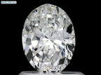 Diamante Naturale Taglio Ovale 0.9ct G/EX E VS2 - GIA - 7.09x5.33x3.51mm
