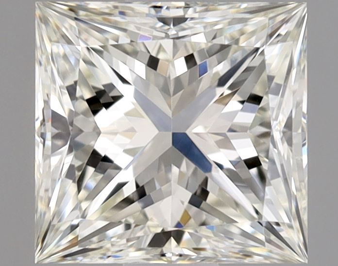 Diamante Naturale Taglio Princess 1.01ct VG/VG J VS2 - GIA - 5.69x5.44x3.97mm