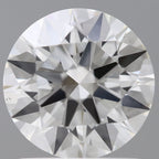 Diamante Naturale Taglio Brillante 1.3ct 3EX I VS2 - GIA - 7.14x7.09x4.23mm