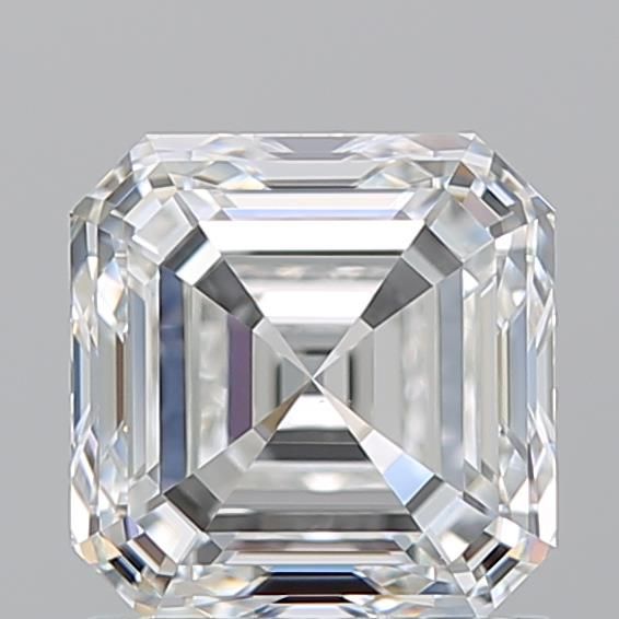 Diamante Naturale Taglio Asscher 1.51ct EX/EX F VS1 - GIA - 6.27x6.2x4.14mm