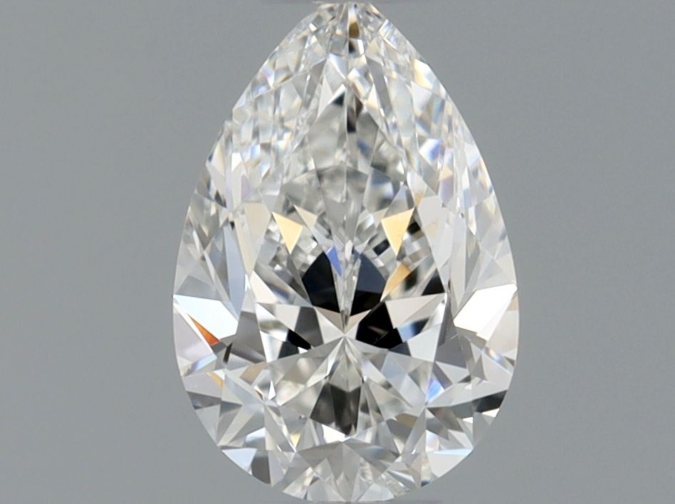 Diamante Naturale Taglio Goccia 0.37ct VG/VG F VVS2 - GIA - 5.93x3.96x2.63mm
