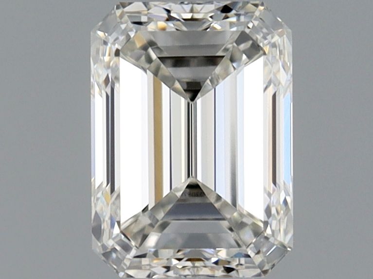 Diamante Naturale Taglio Smeraldo 0.38ct VG/EX H IF - GIA - 4.7x3.43x2.43mm