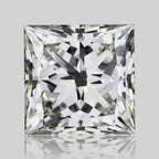 Diamante Naturale Taglio Princess 0.74ct EX/EX G IF - IGI - 4.94x4.9x3.52mm