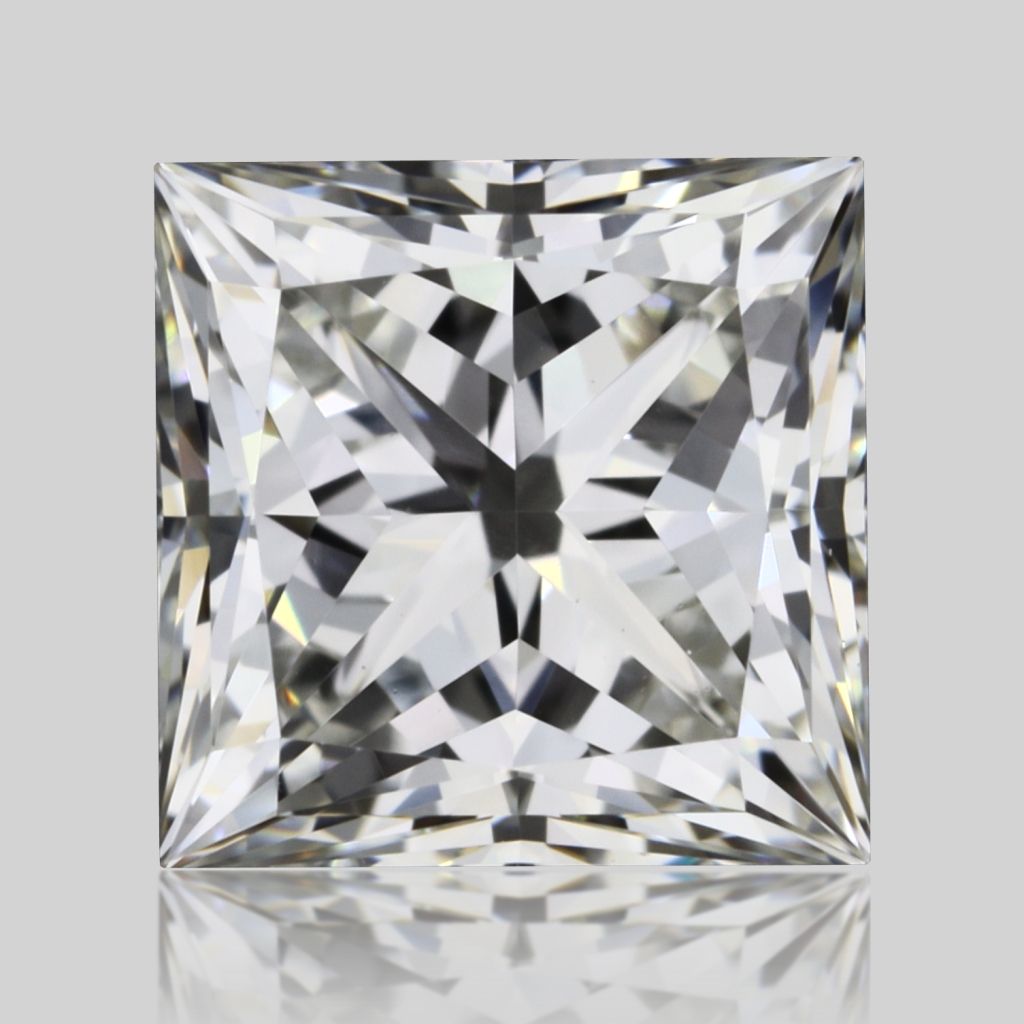 Diamante Naturale Taglio Princess 0.74ct EX/EX G IF - IGI - 4.94x4.9x3.52mm