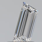 Diamante Naturale Taglio Trapezio 0.5ct EX/EX D VVS1 - GIA - 3.28x7.89x2.02mm