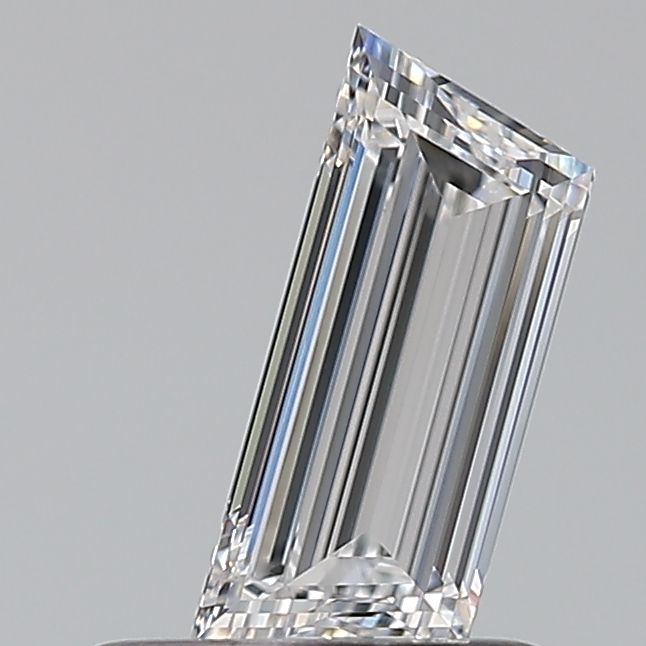 Diamante Naturale Taglio Trapezio 0.5ct EX/EX D VVS1 - GIA - 3.28x7.89x2.02mm