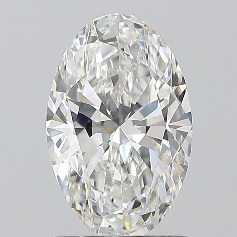 Diamante Naturale Taglio Ovale 1.2ct G/EX E VS1 - GIA - 9.07x5.82x3.66mm