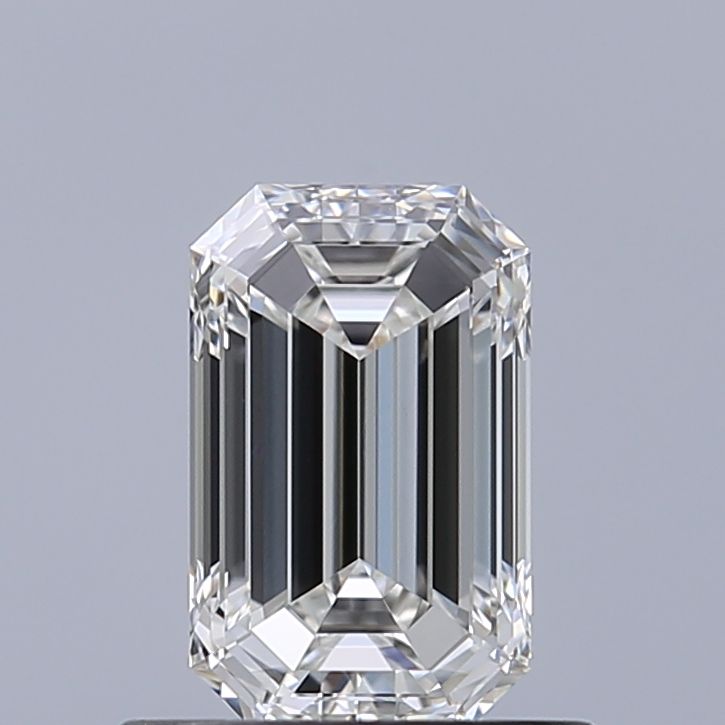 Diamante Naturale Taglio Smeraldo 0.7ct EX/EX F VVS2 - GIA - 6.57x4.09x2.75mm