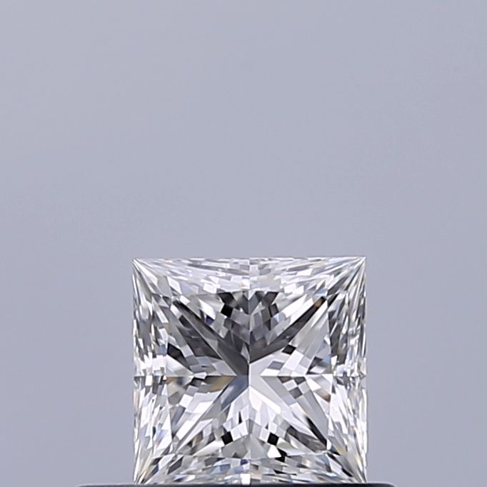 Diamante Naturale Taglio Princess 0.42ct EX/EX E VVS1 - GIA - 4.15x4.12x3.02mm