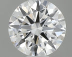 Diamante Naturale Taglio Brillante 0.5ct EX/VG/EX E IF - GIA - 5.18x5.12x3.13mm