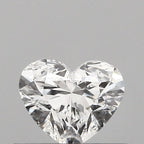 Diamante Naturale Taglio Cuore 0.49ct VG/EX E VS2 - GIA - 4.58x5.41x3.4mm