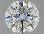 Diamante Naturale Taglio Brillante 0.63ct 3EX F VS1 - IGI - 5.41x5.44x3.45mm