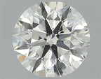 Diamante Naturale Taglio Brillante 0.4ct 3EX J VS2 - IGI - 4.65x4.68x2.96mm