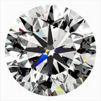Diamante Taglio Brillante 0.3ct VG/EX/EX H VVS2 - IGI - 4.21x4.24x2.67mm